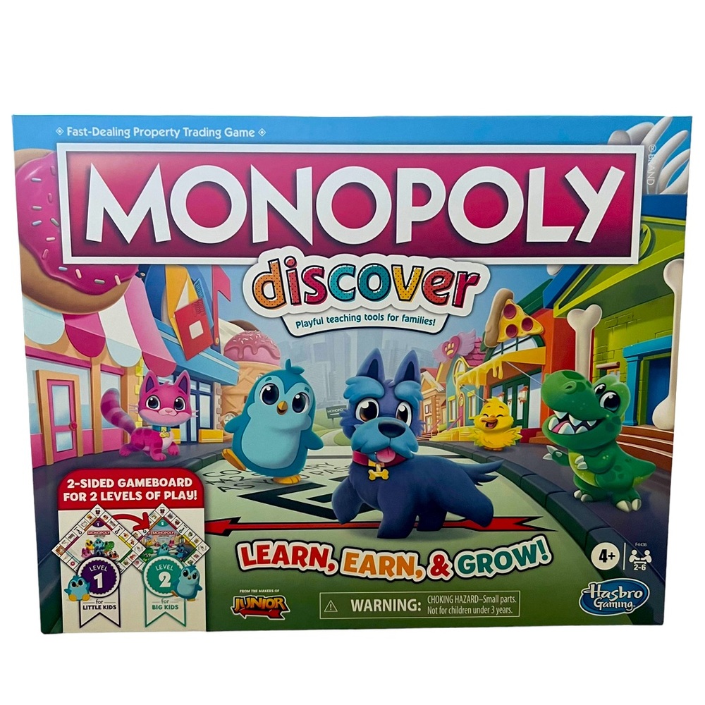 Monopoly Discover Kids *sealed* board game